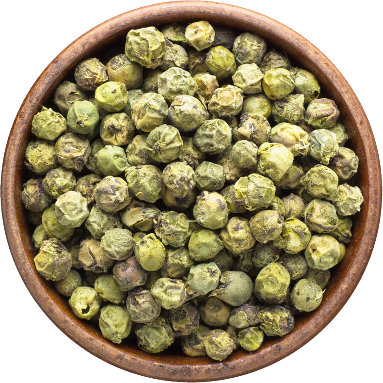 grüne-Pfefferkörner